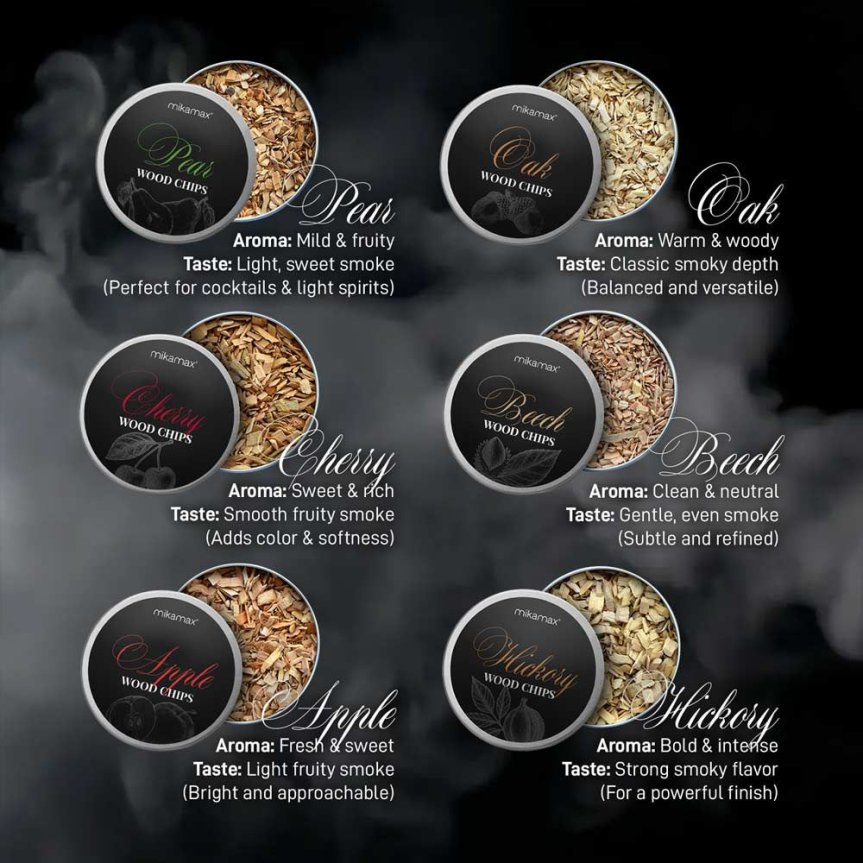 Elektrisk cocktail smoker – genopladelig