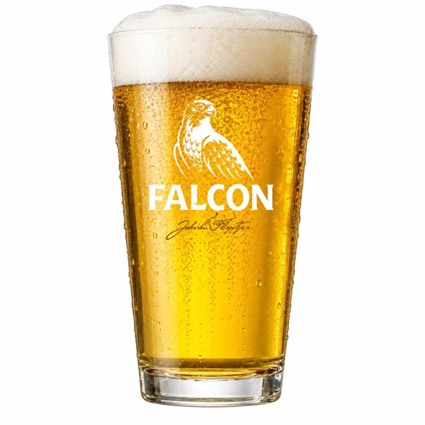 Zoom billede af Falcon ølglas 50 cl