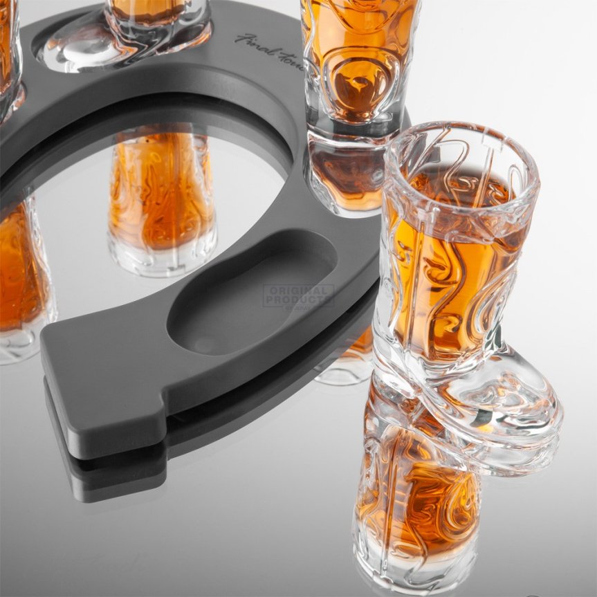 Zoom billede af Det vilde vesten shotglassæt 3 cl