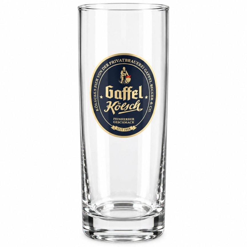 Zoom billede af Gaffel Kölsch ølglas 20 cl