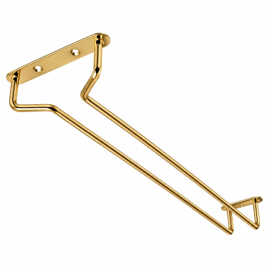 Zoom billede af Glasstativ i messing til ophængning 40 cm 2-pack