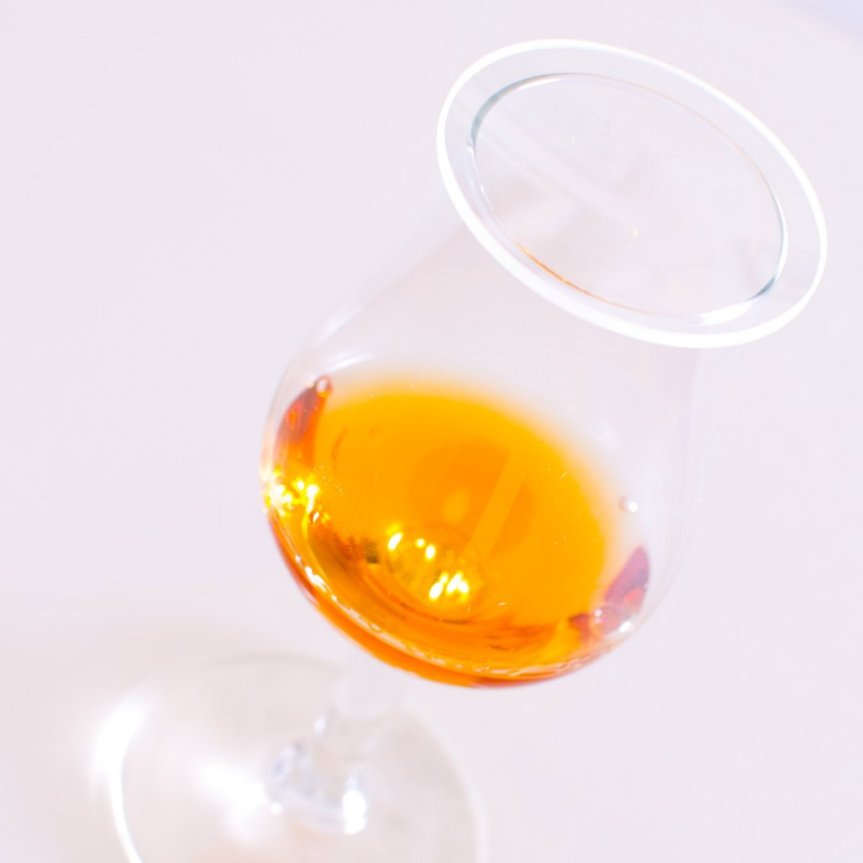 Glas låg monokel 5 cm