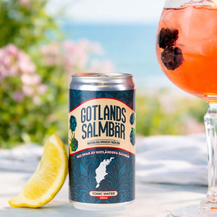 Gotlands Salmbær Tonic Water 25 cl