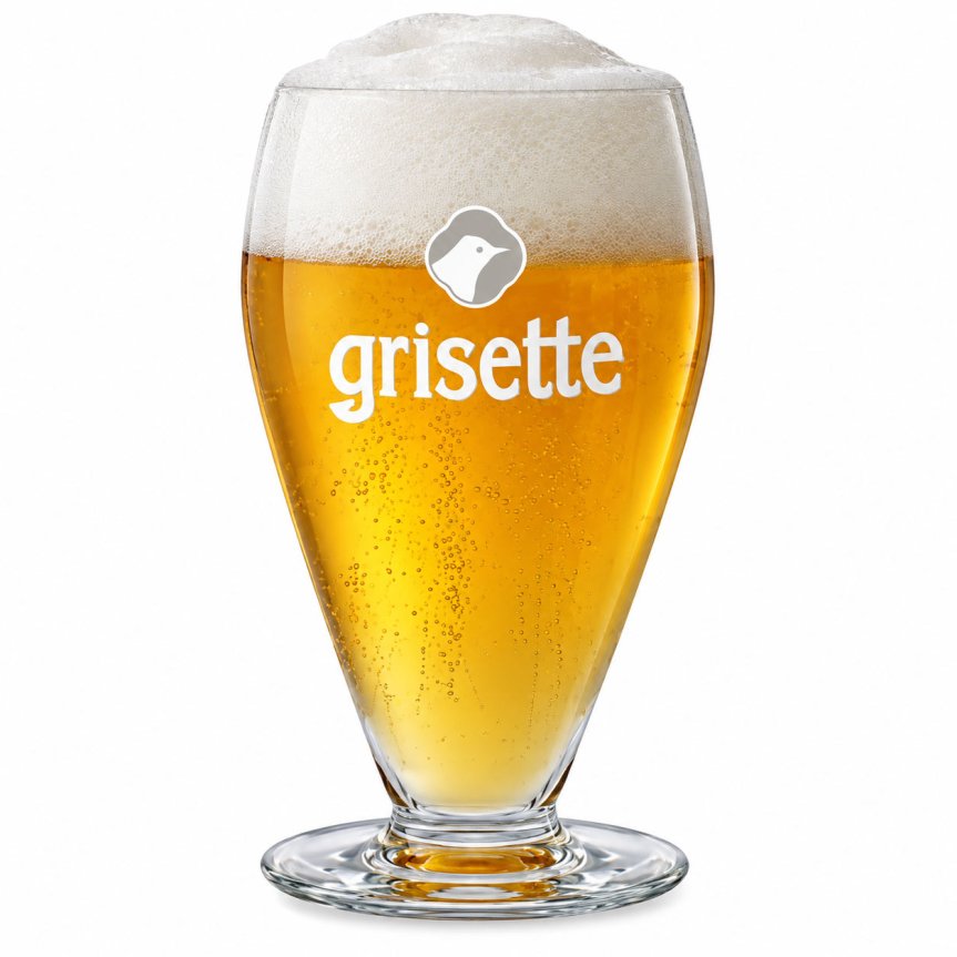 Zoom billede af Grisette St feuillien ølglas 25 cl