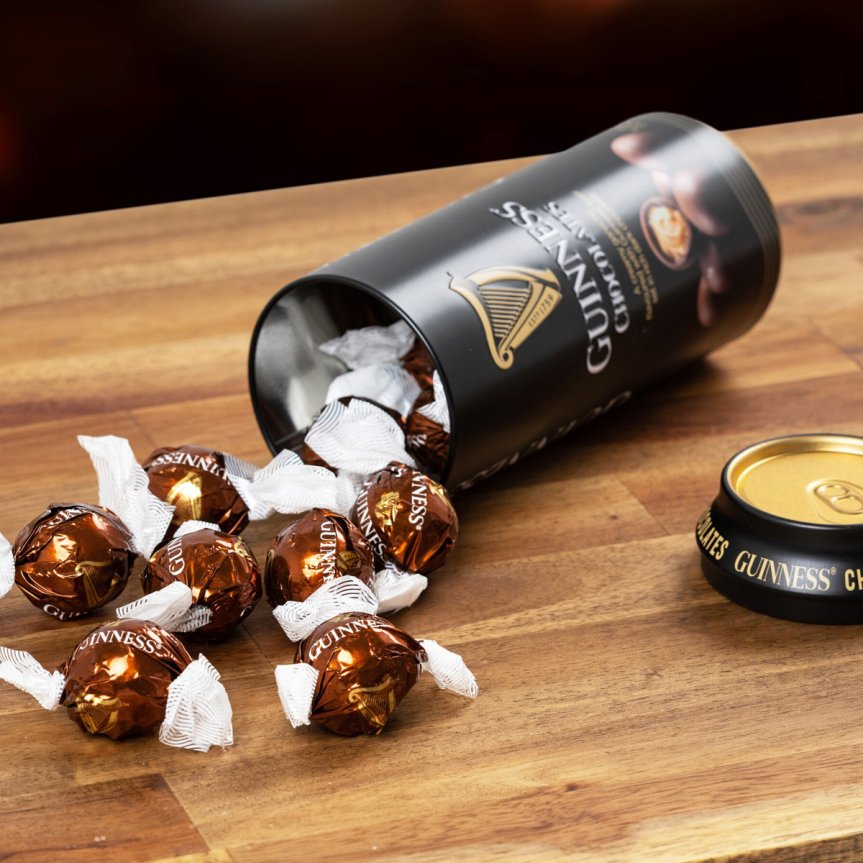 Guinness Truffle gaverør øl dåse 125g