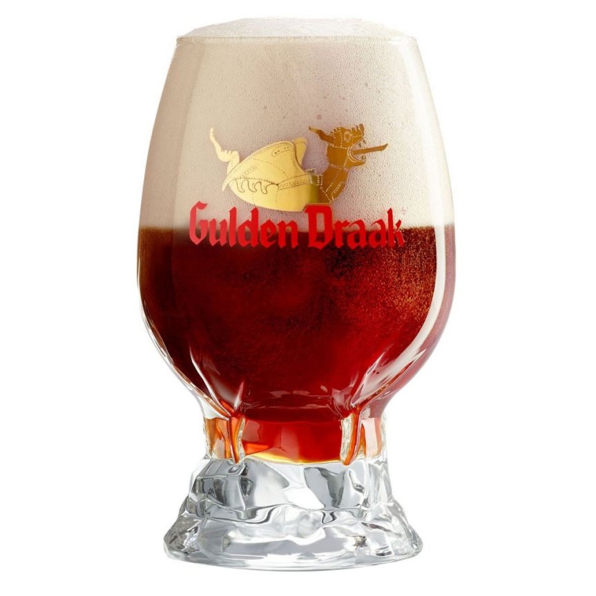 Gulden Draak ølglas