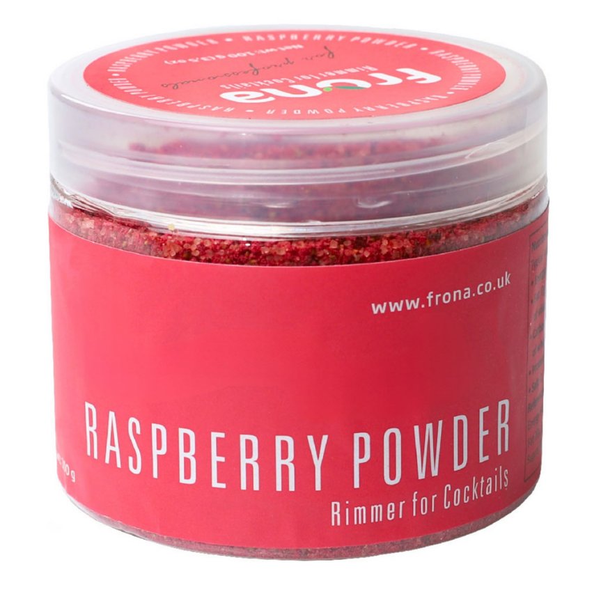 Cocktailrimmer hindbær 100 gram