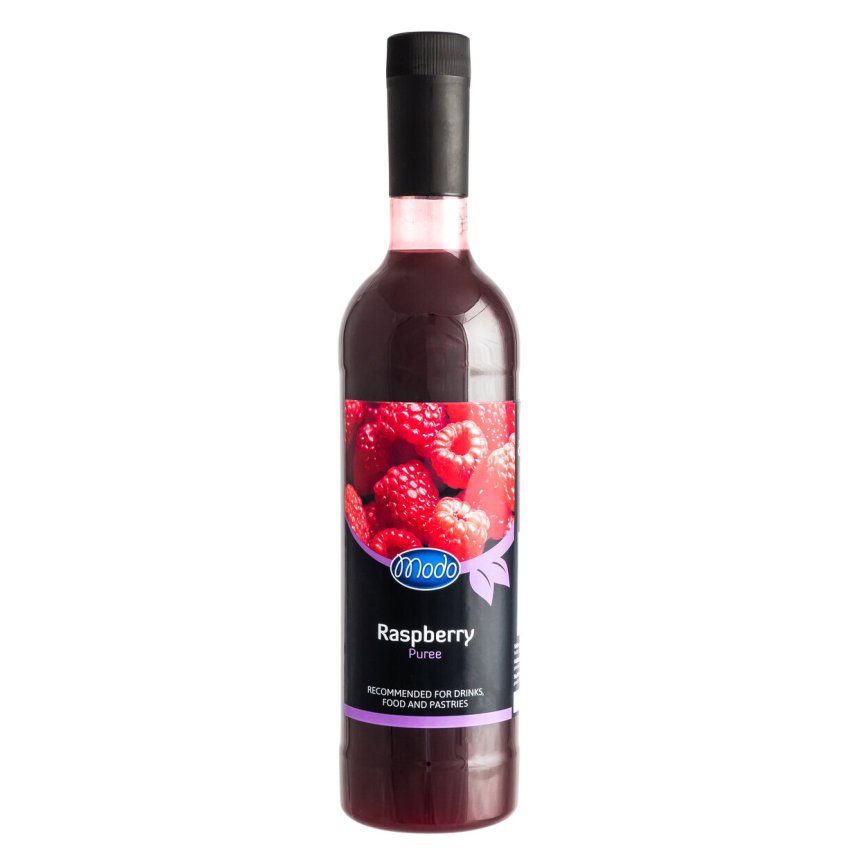 Hindbærpuré Modo 75 cl PET-flaske