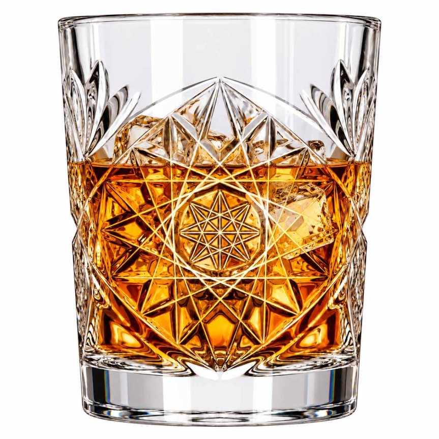 Zoom billede af Hobstar whiskyglas
