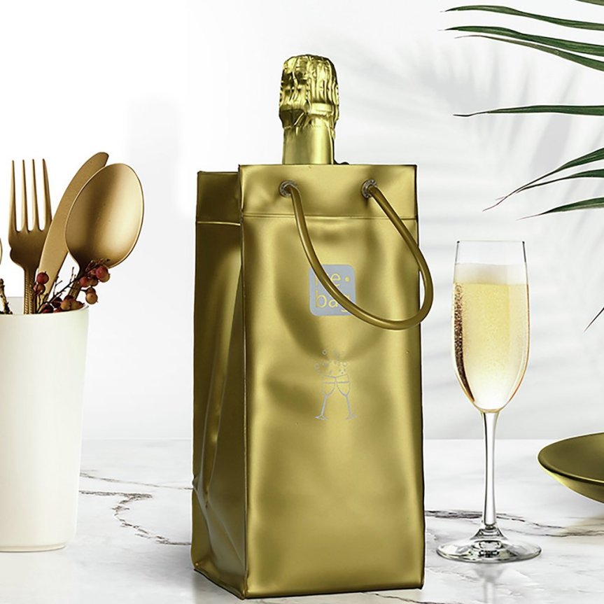 Flaskkylare Ice Bag guld