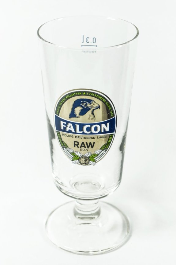 Falcon Raw Ölglas
