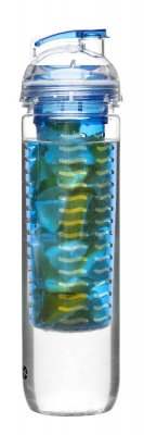 Flask with Fruitholder - blue