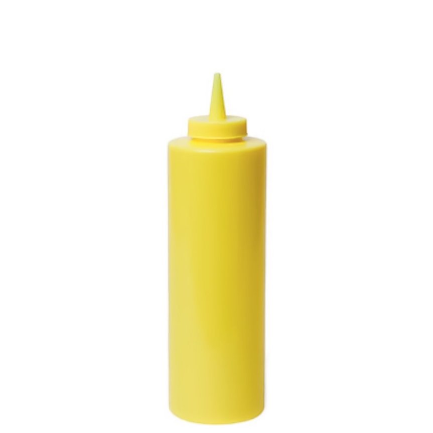 Plastflaska gul 23 cl