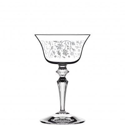 Italesse Wormwood Presidente dekorerat decored cocktail martiniglas 135 ml