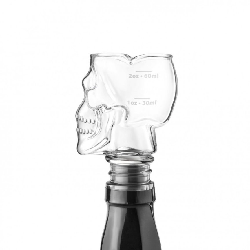 final Touch Brainfreeze Jigger stopper shotglas mätglas