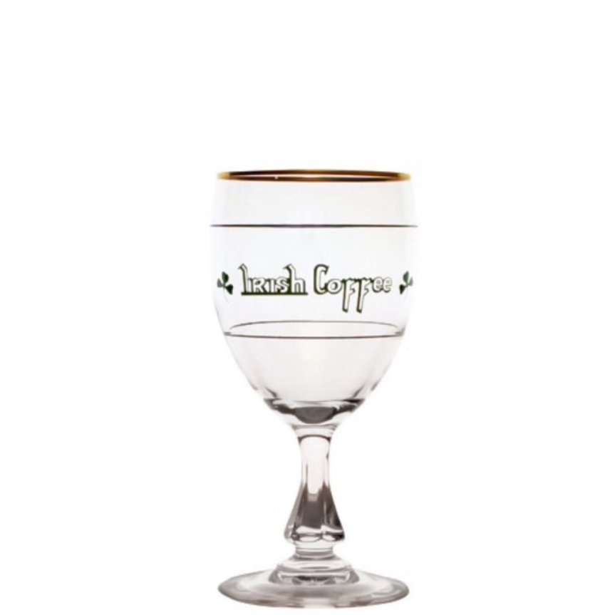 Irish Coffeeglas med markeringer
