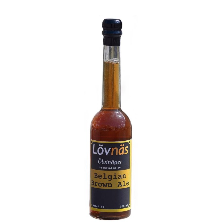 Zoom billede af Lövnäs ölvinäger beer vinegar Belgian brown ale