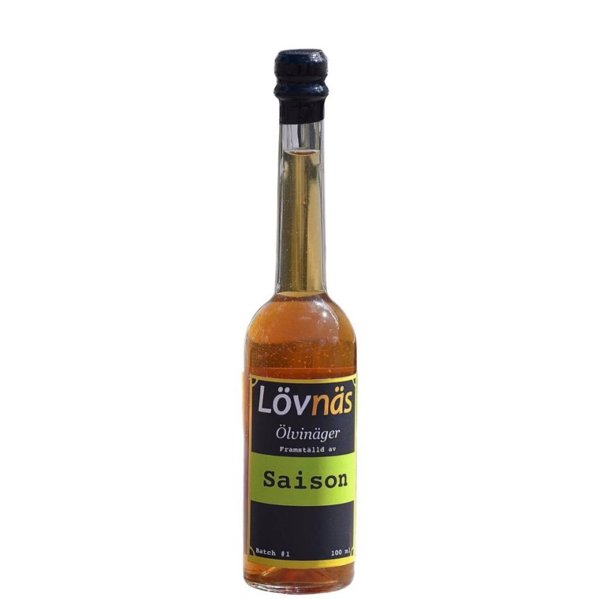 Lövnäs ölvinäger beer vinegar Saison