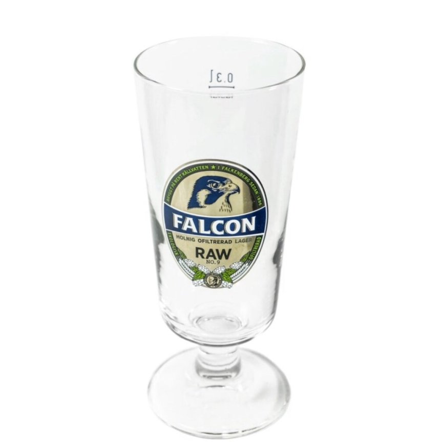 Falcon Raw Ölglas