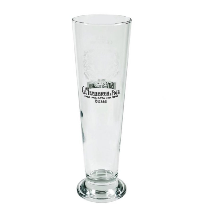 G. Menabrea e Figli ölglas Beer glass