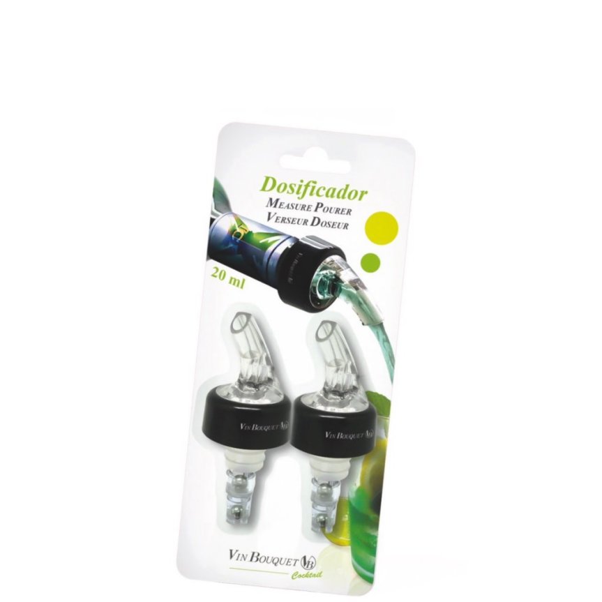 Metering skænkeprop 2 cl, 2-pack