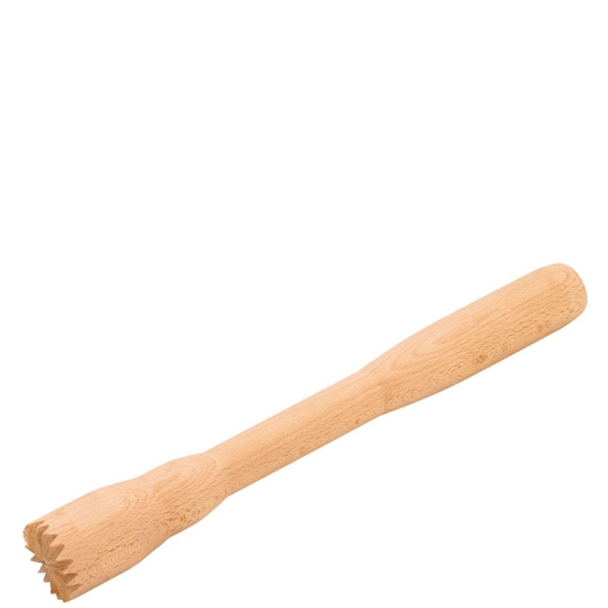 Takket muddler, ekstra lang