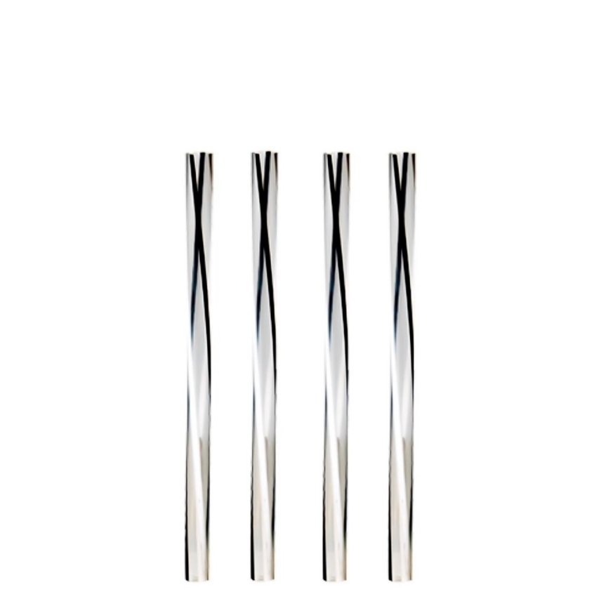 Sugrör svartvitrandiga 160-pack