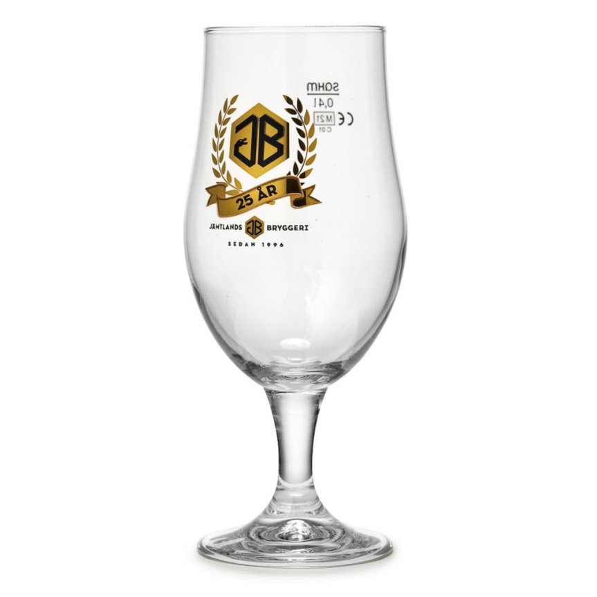 Jämtlands Bryggeri ølglas Jubelår 40 cl
