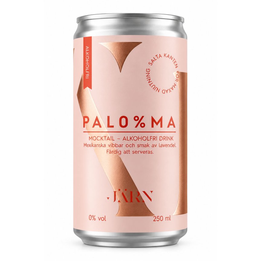 Zoom billede af JÄRN Lavendel-Paloma Alkoholfri Mocktail 25 cl
