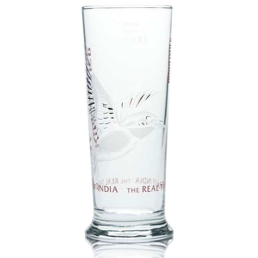 Zoom billede af Kingfisher ølglas halv pint
