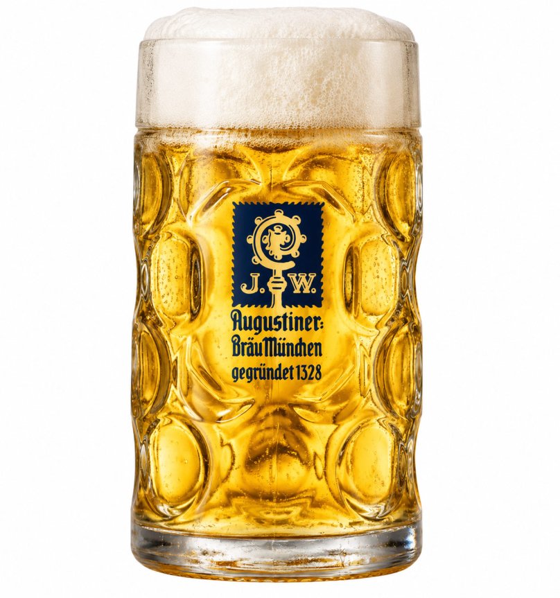 Zoom billede af Augustiner Bräu Ølkrus 1 Liter