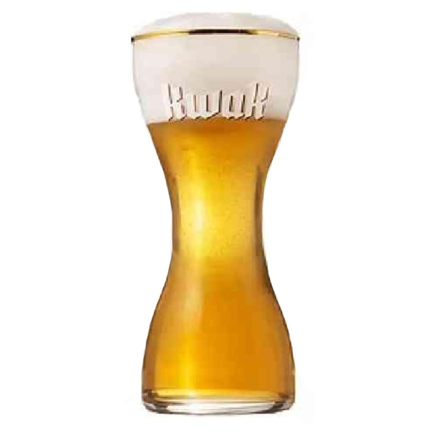 Kwak ølglas med flad bund 33 clr