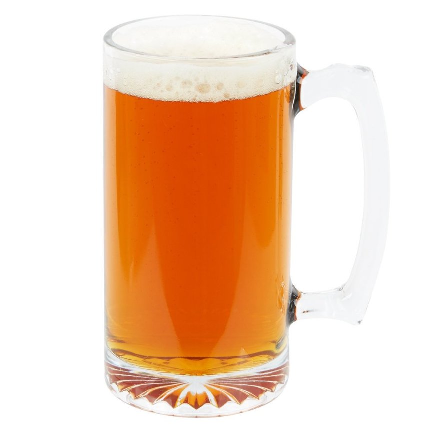 Super Mug ölsejdel beer tankard 74 cl