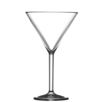 Martiniglas i plastik 20 cl