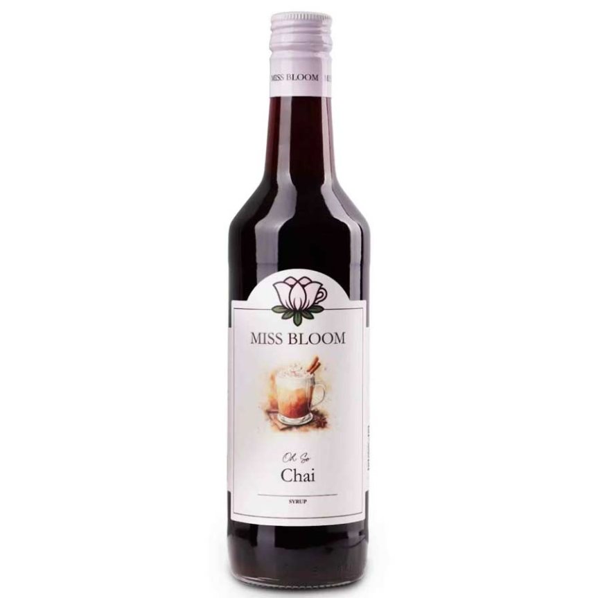 Zoom billede af Miss Bloom Chai-sirup – Oh So Chai – 50 cl