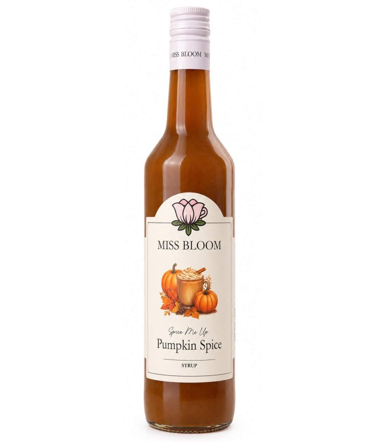 Zoom billede af Miss Bloom Pumpkin Spice Syrup – 50 cl