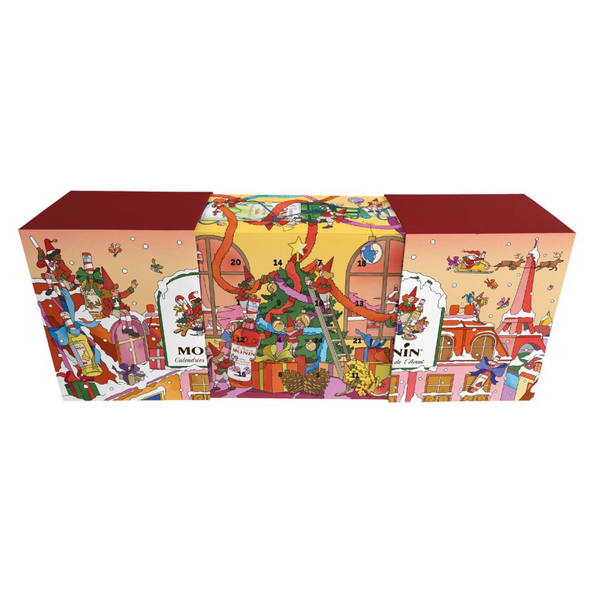 Zoom billede af Monin Adventskalender – 24 smage af inspiration
