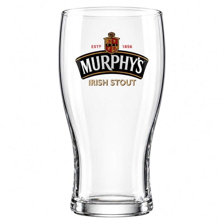 Zoom billede af Murphy's Stout ølglas 50 cl