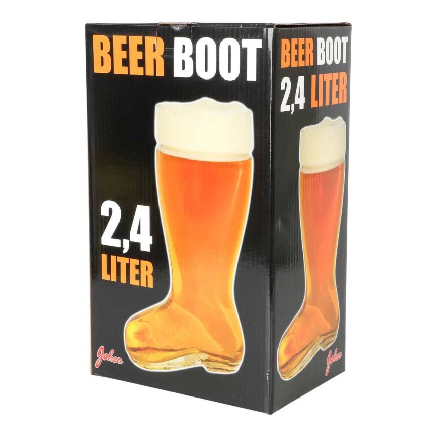 Zoom billede af Ølglas støvler 2,4 liter