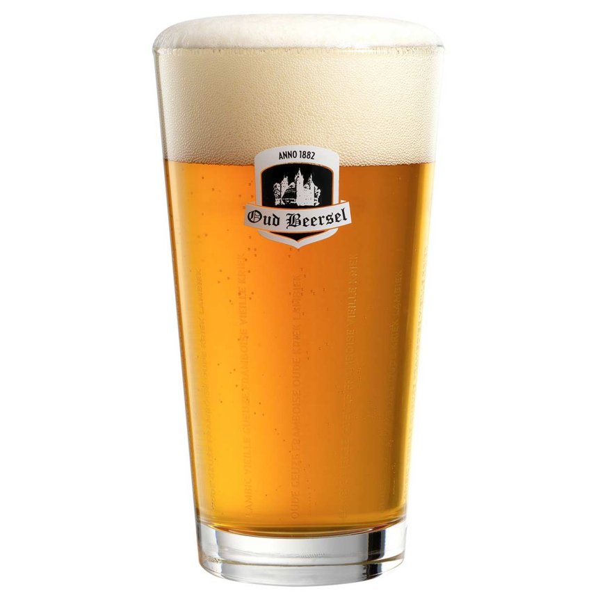 Zoom billede af Oud Beersel ølglas 25 cl