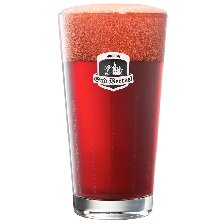 Zoom billede af Oud Beersel ølglas 25 cl
