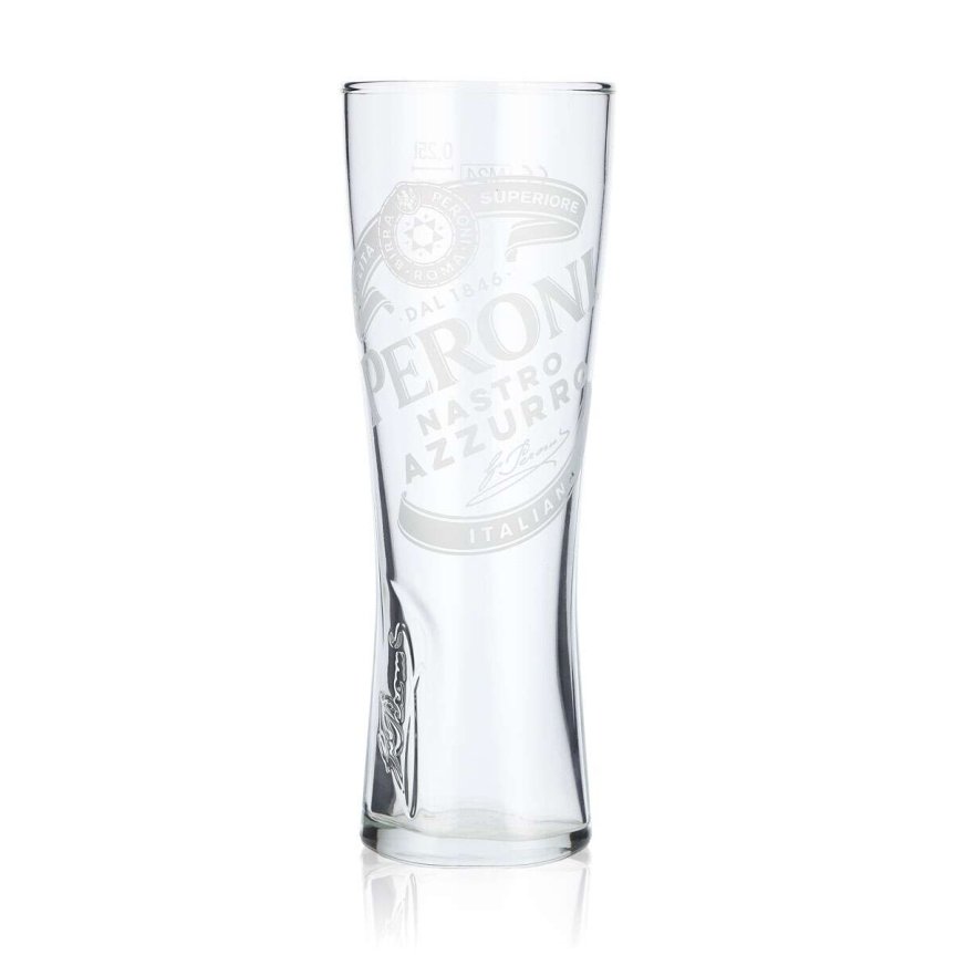 Peroni Nastro Azzurro ølglas 25 cl