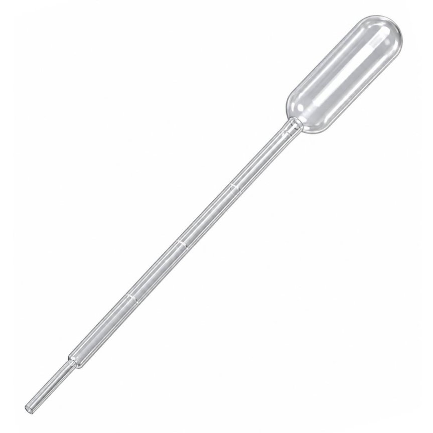 Zoom billede af Pipette plast 1 ml 14,8 cm gennemsigtig