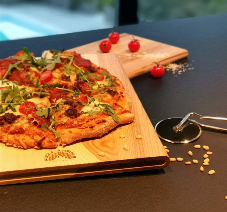 Pizza Angels Pizzahjul forkromet stål