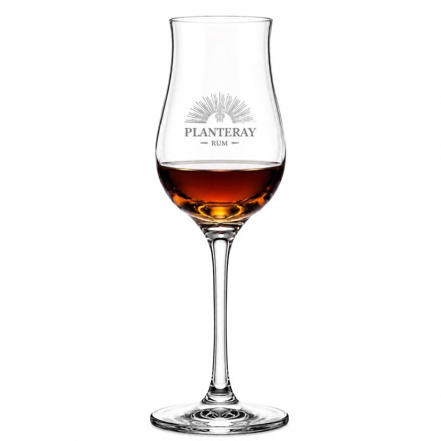 Zoom billede af Plantation romglas