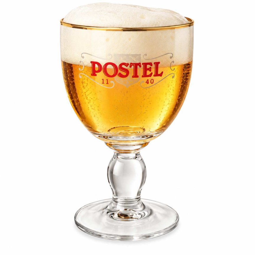 Zoom billede af Postel ølglas