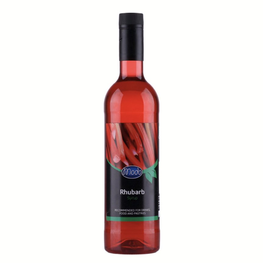 Rabarbersirup Modo 75 cl PET-flaske