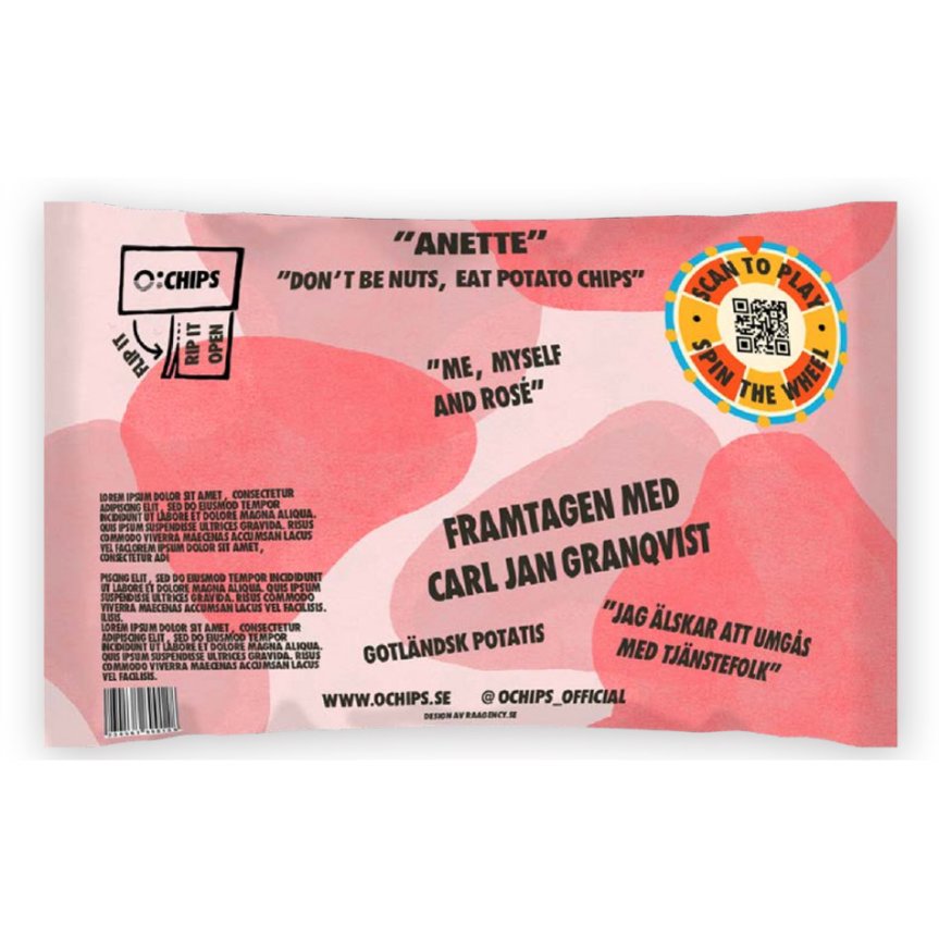 Chips til Rosévin – Mozzarella og Balsamico 50 g