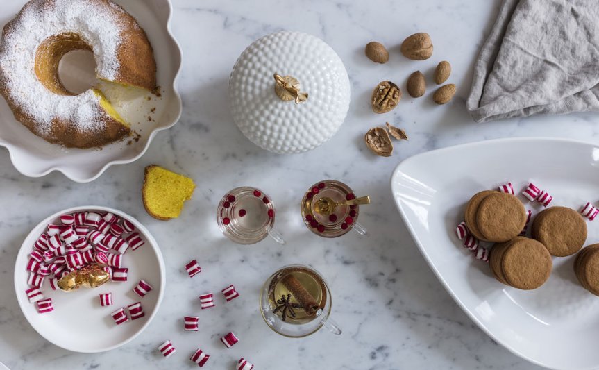 Glaskrus guld bånd 25 cl 2-pack