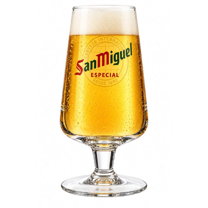 Zoom billede af San Miguel Especial ølglas 30 cl